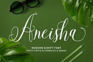 Aneisha Script: Elevating Visual Communication Through Intentional Design
