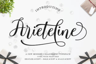 Ariteline Script: A Calligraphy Font for Creative Expression