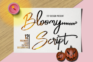 Bloomy Script: Elevate Your Brand with Elegant Typography