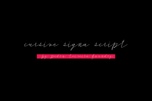 Cursive Signa Script: Where Timeless Elegance Meets Modern Creativity