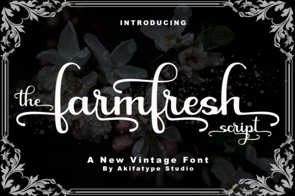 Farmfresh Script: A Bold Vintage Font for Modern Creativity