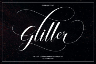 Glitter Script: Elevating Design with Sophisticated Handwritten Style