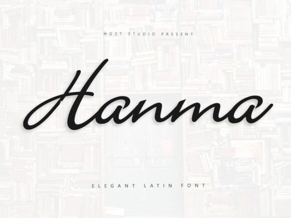 Hanma Script: A Timeless Font for Modern Luxury Branding