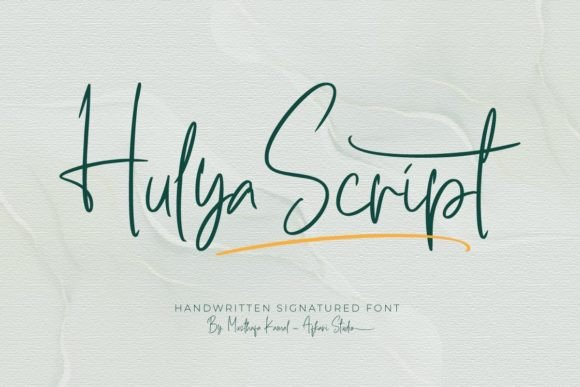 Hulya Script: Elevate Your Designs with Elegant Typography