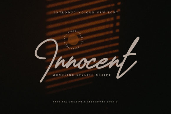 Innocent Script: A Stylish Font for Elegant Design Projects