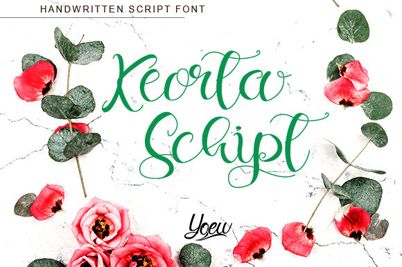 Keorta Script: A Sweet Handwritten Font for Creative Projects