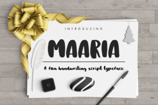 Maaria Script: A Handwritten Style for Creative Projects