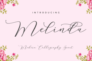 Melinda Script: A Modern Calligraphy Font for Creative Designs