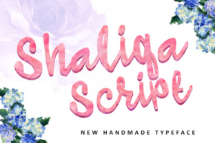 Shaliqa Script: A Natural Handmade Brush Script for Modern Creativity
