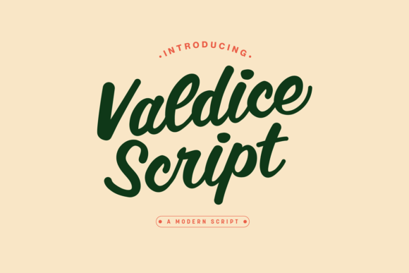 Valdice Script: Bold, Beautiful Typography for Impactful Design