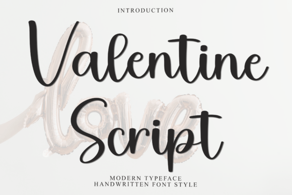 Valentine Script: A Festive Font for Holiday and Seasonal Design
